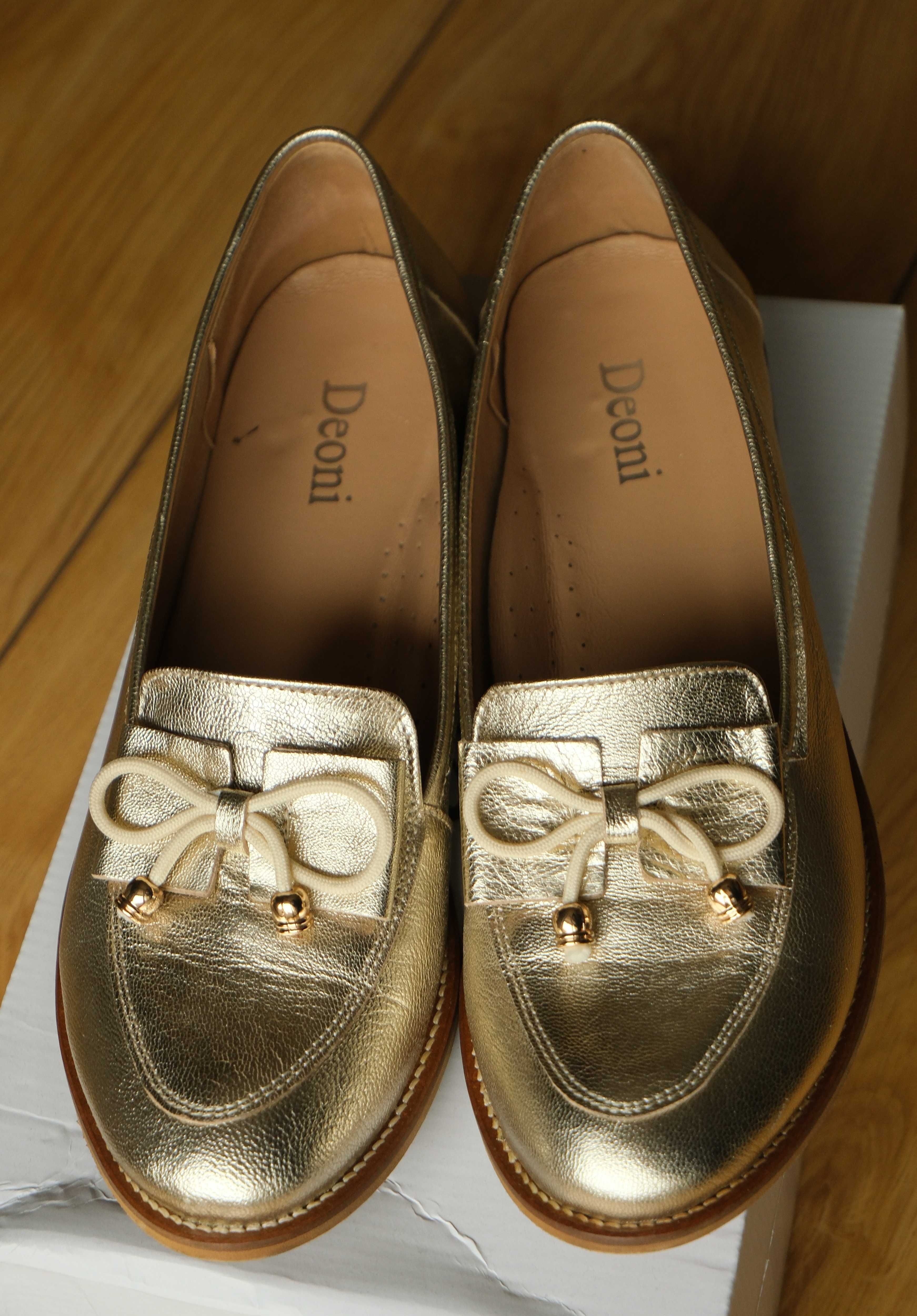 Buty mokasyny damskie firma Deoni 38 rozmiar