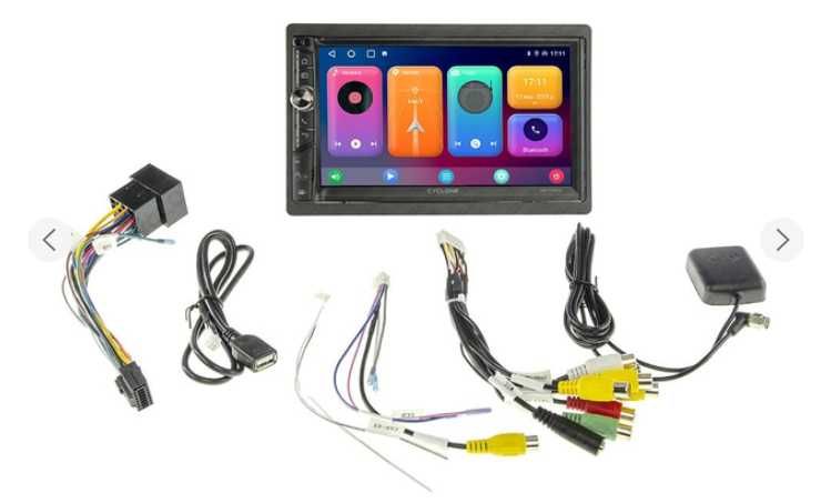 Автомагнітола 2DIN Cyclone MP-7086A V3 7 дюймів НОВА