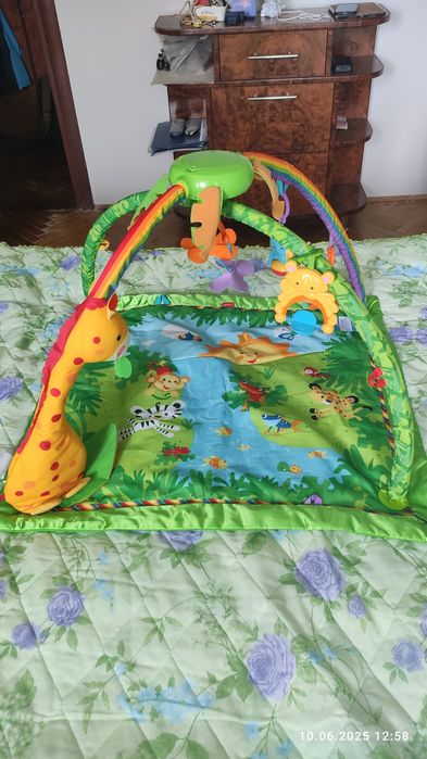 Дитячий,розвиваючий,ігровий килимок. Для немовлят.