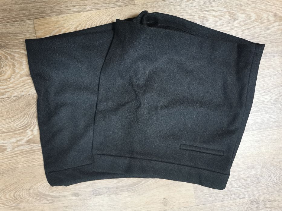 Шерстяная юбка шорты