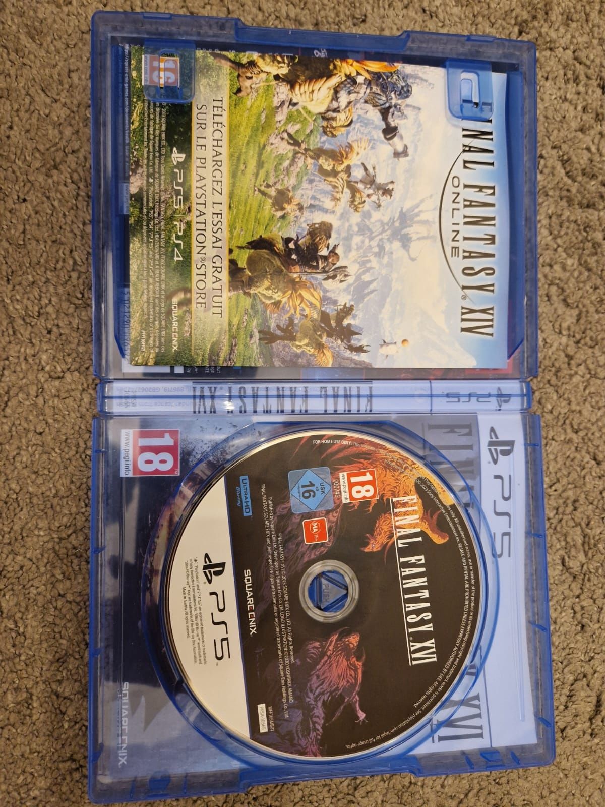 Final Fantasy 16 XVI PS5