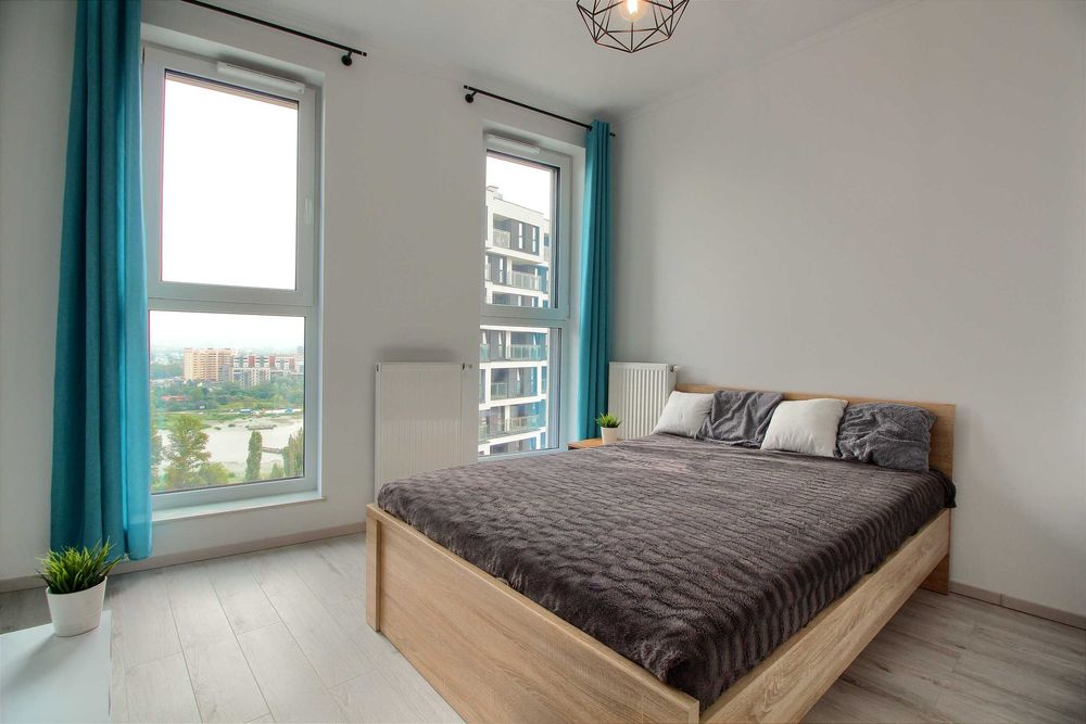 16 Piętro - 2 pokoje - BULWARY PARK + Garaż