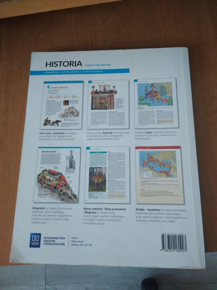 Podręcznik do szkół średnich Historia 1 Wsip