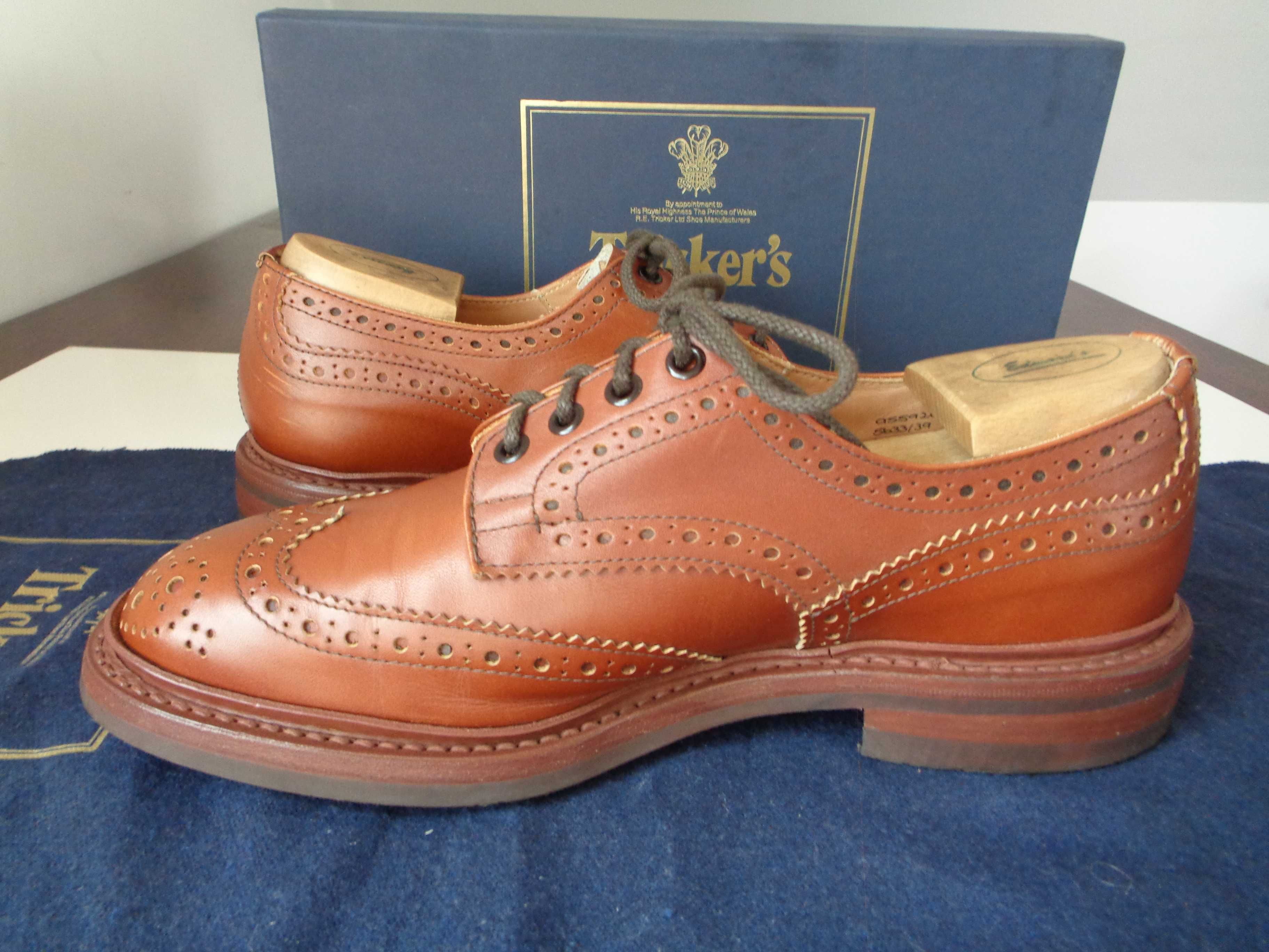 Brogsy derby Tricker's Trickers Bourton 7,5/41,5 Loake Crockett Jones