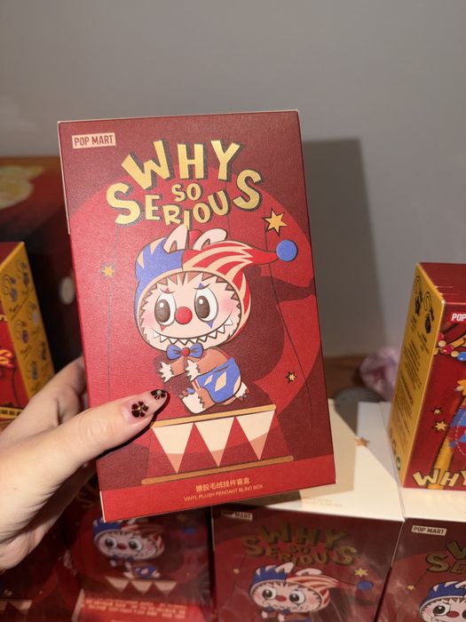 НОВИНКА ЛАБУБУ ‼️ ОРИГІНАЛ ‼️ Клоуни з колекціі Why so serious брелки