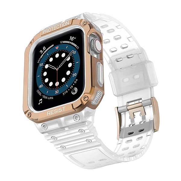 Protect Strap Band opaska z etui do Apple Watch 7 / 6 / 5 / 4 / 3 / 2