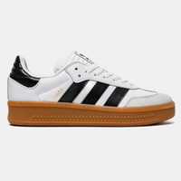 Кроссовки Adidas Samba XLG White/Black Gum Platform