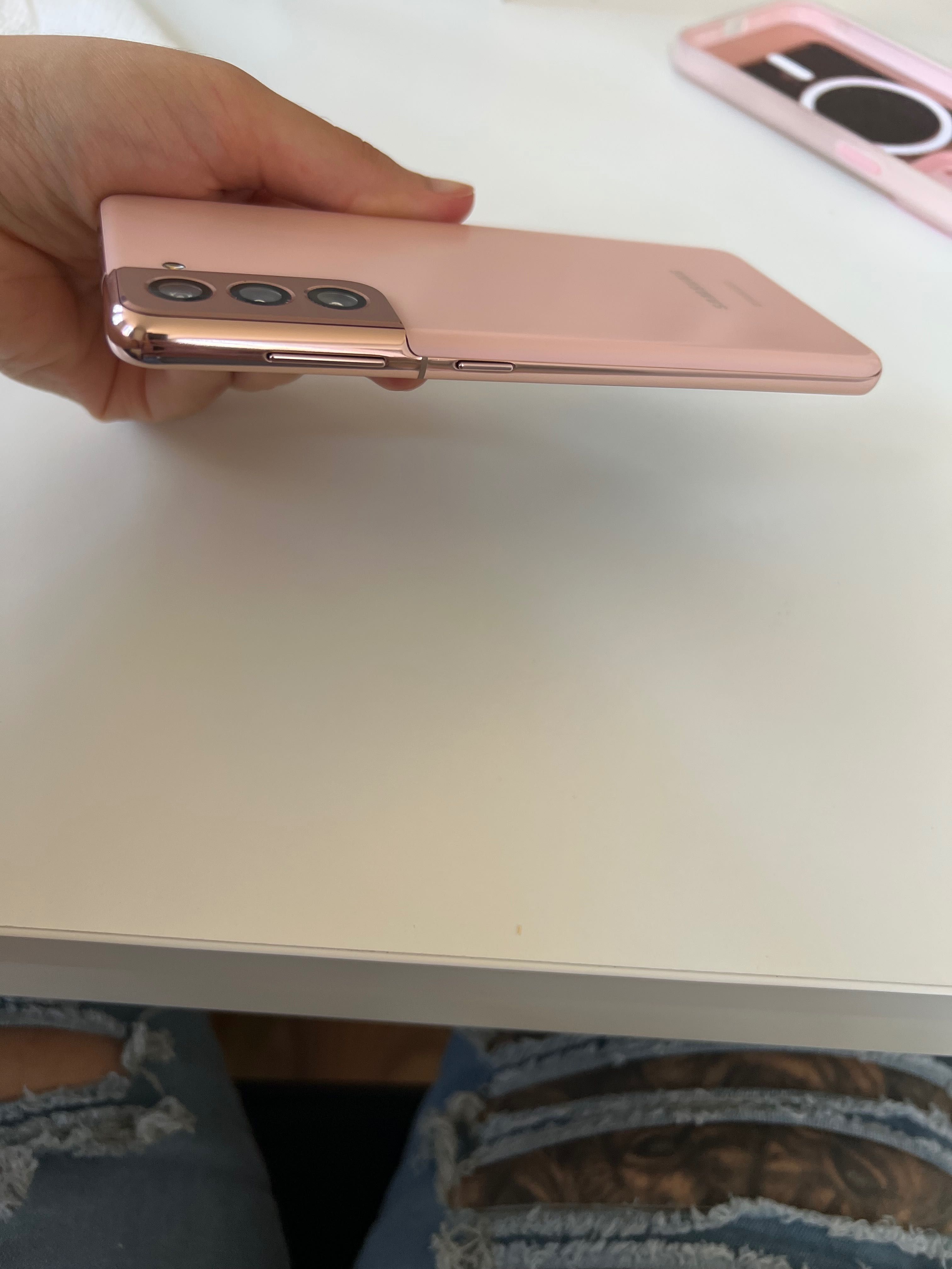 Samsung Galaxy S21 256GB Rosa – Como Novo