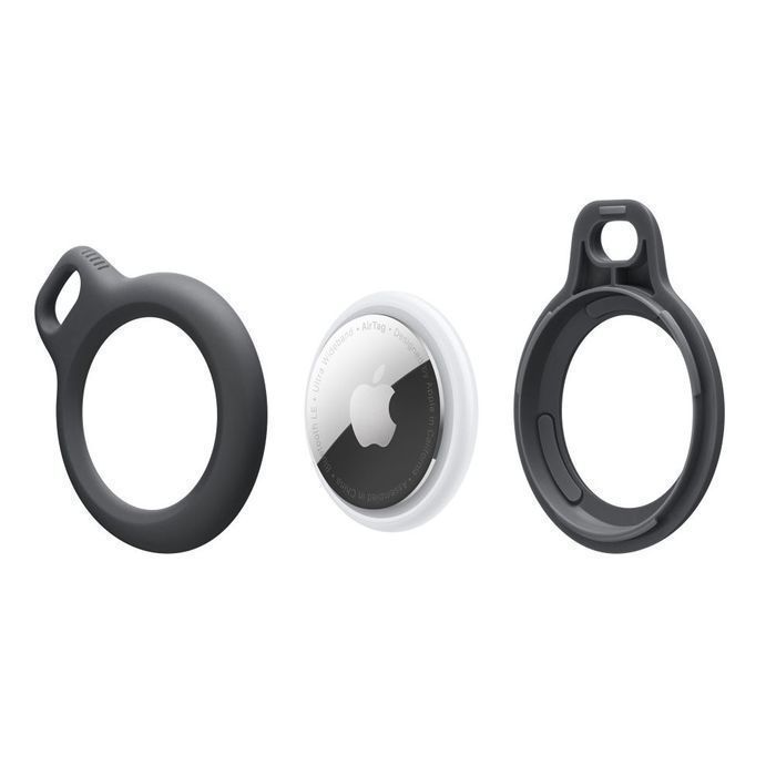 Tech-Protect Rough Apple Airtag Black