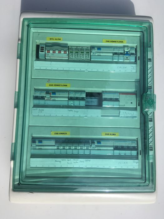 Rozdzielnia elektryczna skrzynka elektryczna