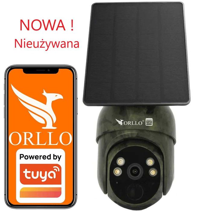 Kamera solarna bezprzewodowa ORLLO TZ1 MORO na kartę SIM (fotopułapka)