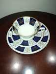 Śliczne stare trio porcelana Lettin