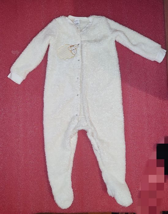 Дитячий махровий комбінезон ромпер человечек