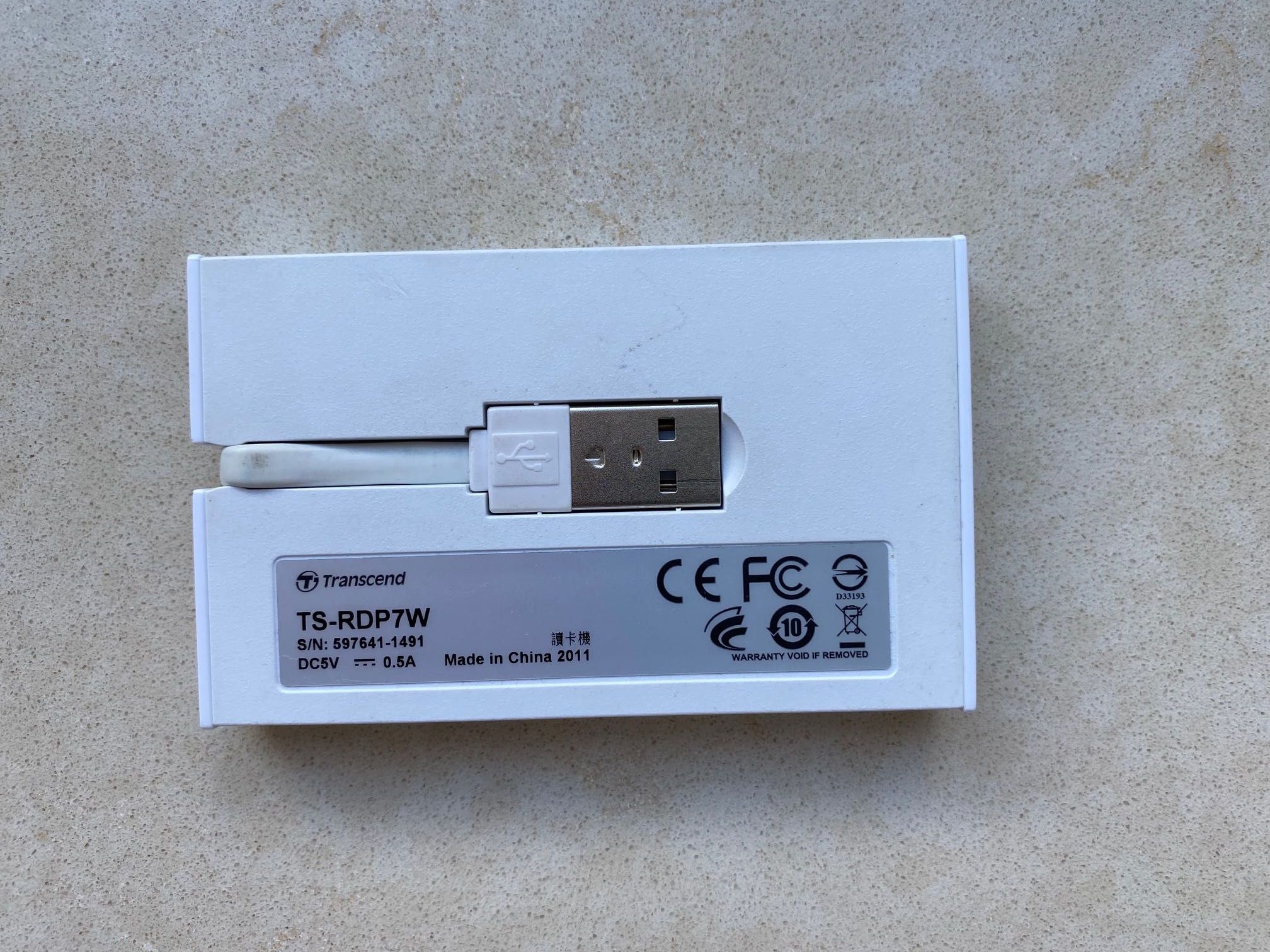 Мультипортовий адаптер хаб концентратор hub Transcend TS-RDP7W