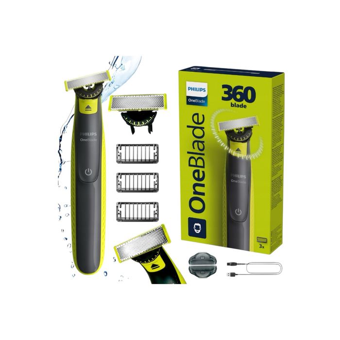 Philips OneBlade 360 – golarka do twarzy, brody i ciała