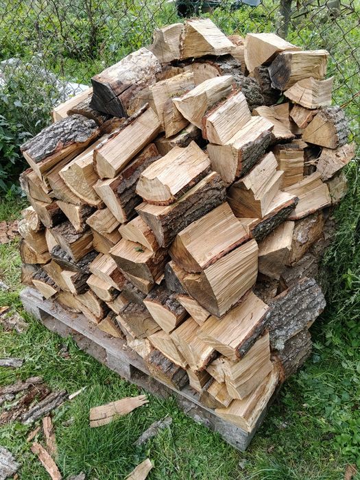 Drewno dębowe kominkowe