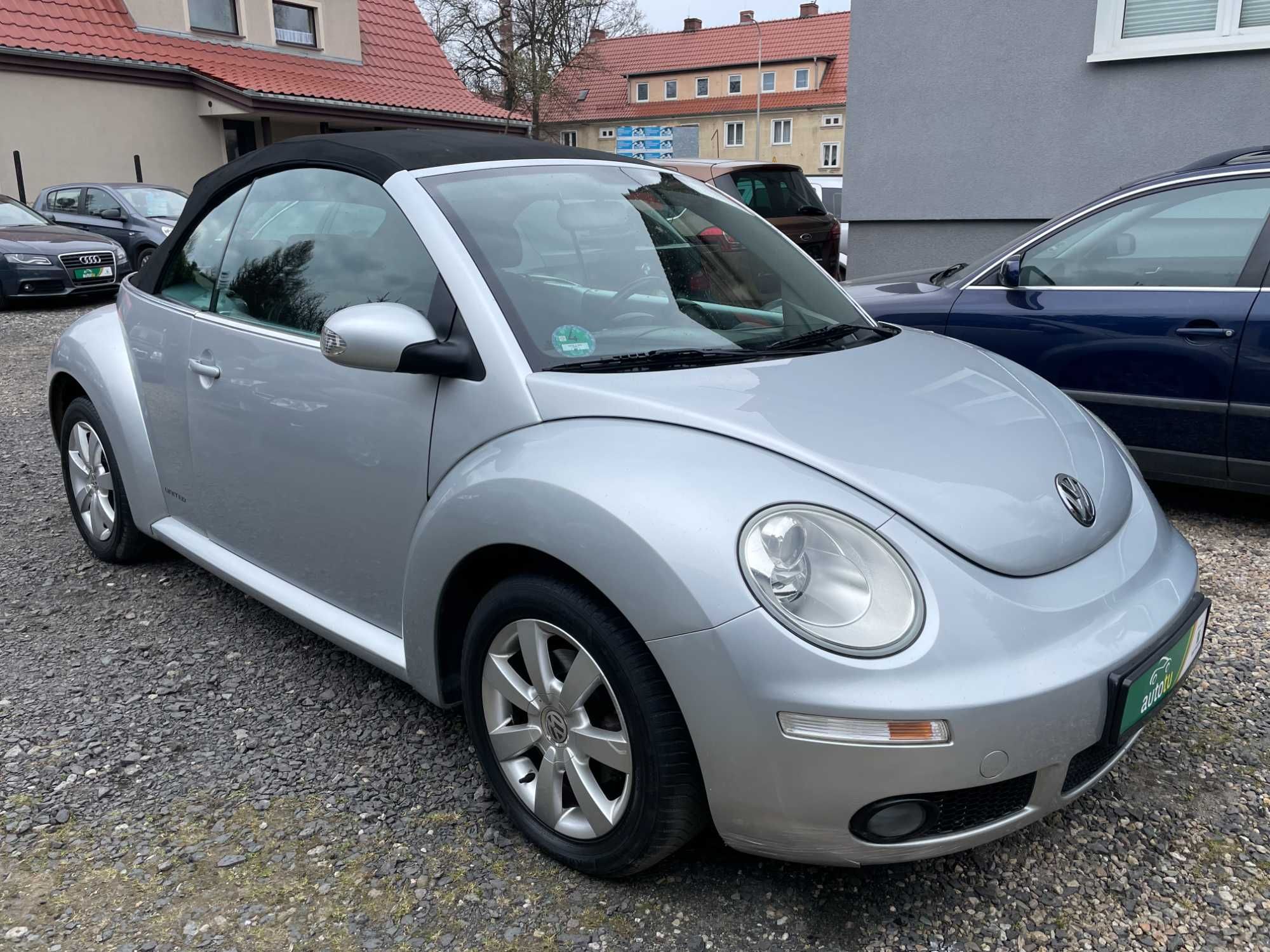 VW NEW BEETLE CABRIO 2008 R 1.6 MPI Benz 102 KM*Klima*El.Szyby*Zadbany