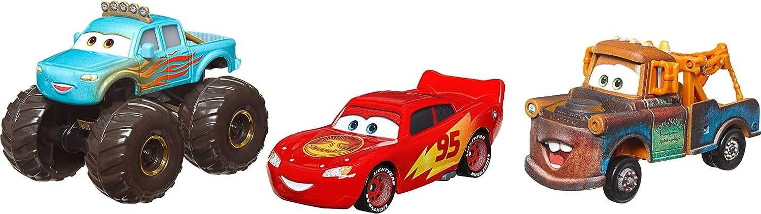 Набор три машинки Тачки Disney Pixar Cars от Mattel