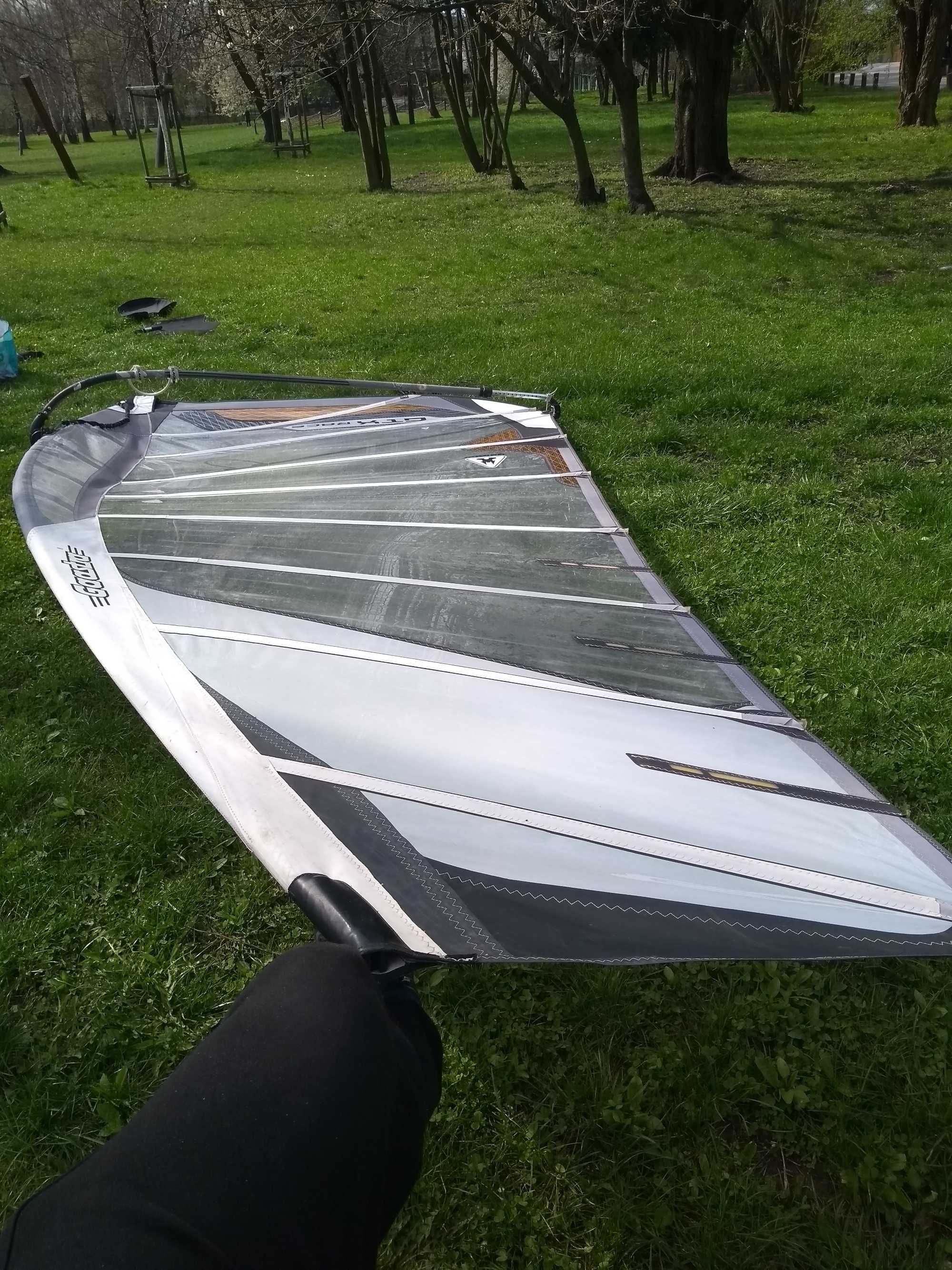 Żagiel windsurfingowy komplet