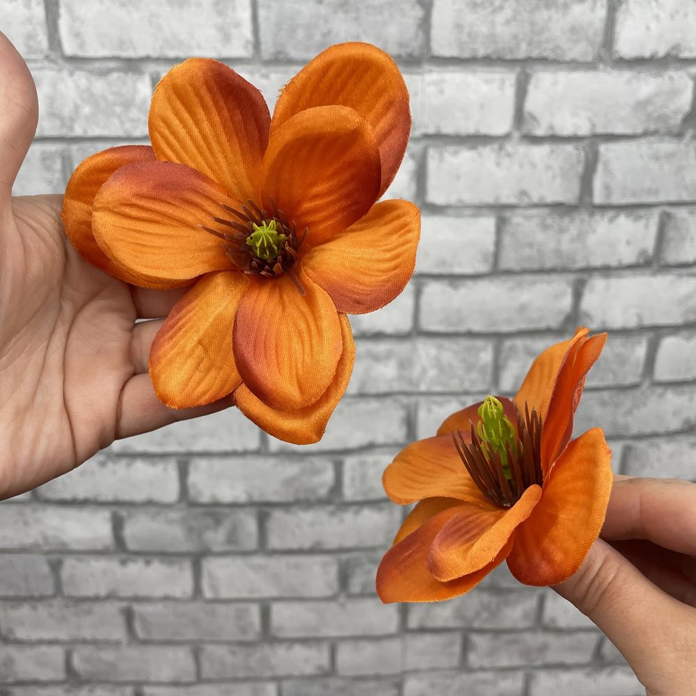 Magnolia kolory , 12 szt kwiaty sztuczne