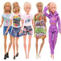 Ubranka Sukienki Dla Lalek Barbie Zestaw ciuszków