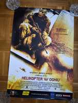 Helikopter w ogniu - oryginalny plakat filmowy z 2001