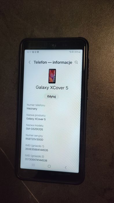 Sprzedam telefon komórkowy Galaxy XCover 5