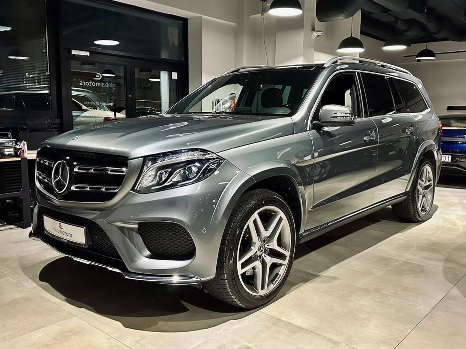 Mercedes-Benz GLS 550 • Pneumatyka • Masaże • Harman/Kardon • VAT 23%