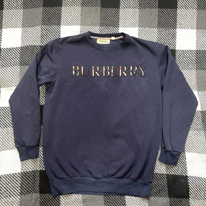 Кофта burberry, синя кофта