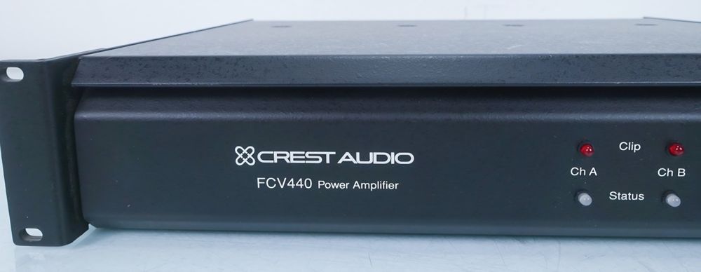 crest audio fcv 440 power amplifier