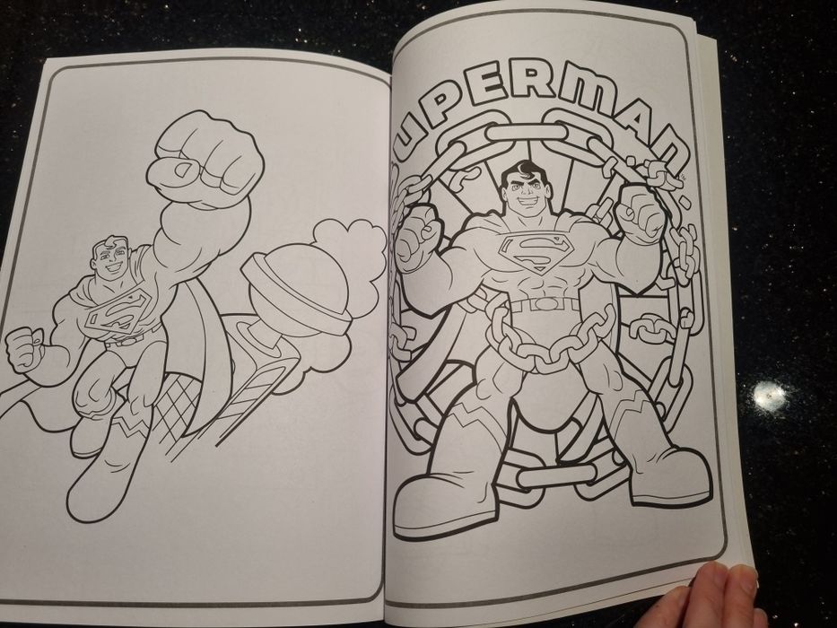 NOWA Kolorowanka Super Heros Super Friends Colorama bohaterowie