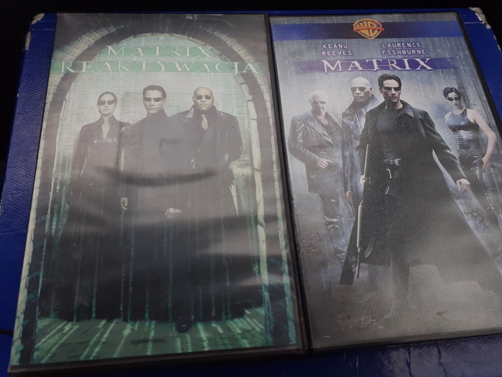 Kasety VHS Matrix i Matrix Reaktywacja