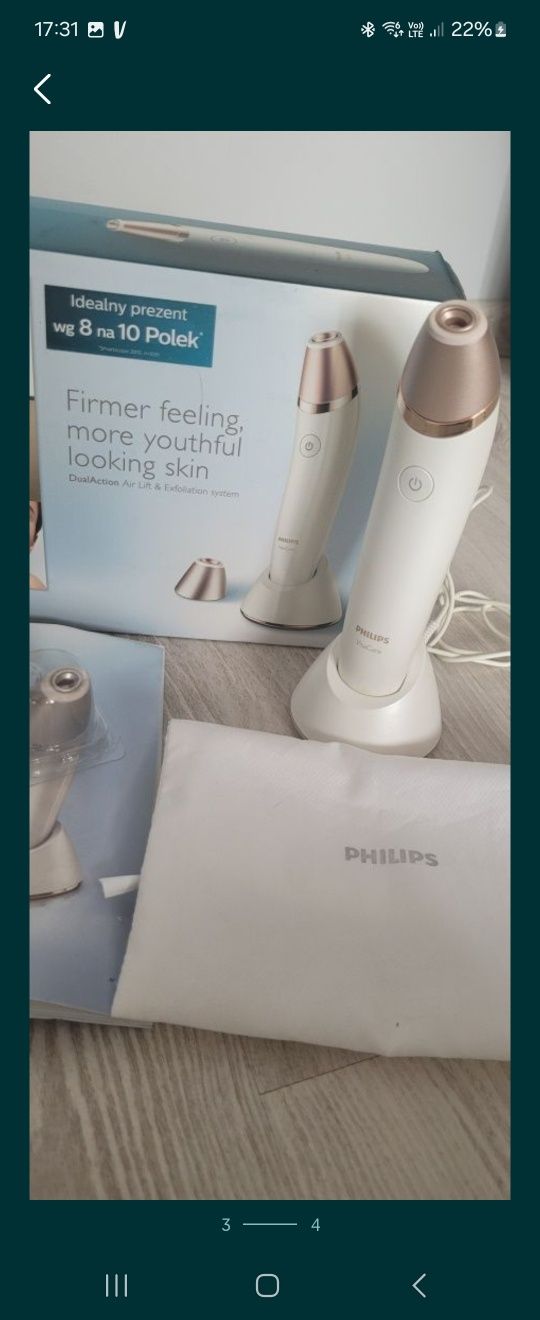 Philips VisaCare mikrodermabrazja