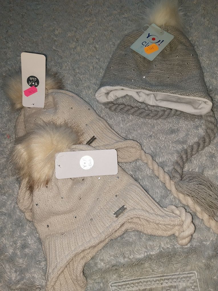 Nowa czapka zimowa