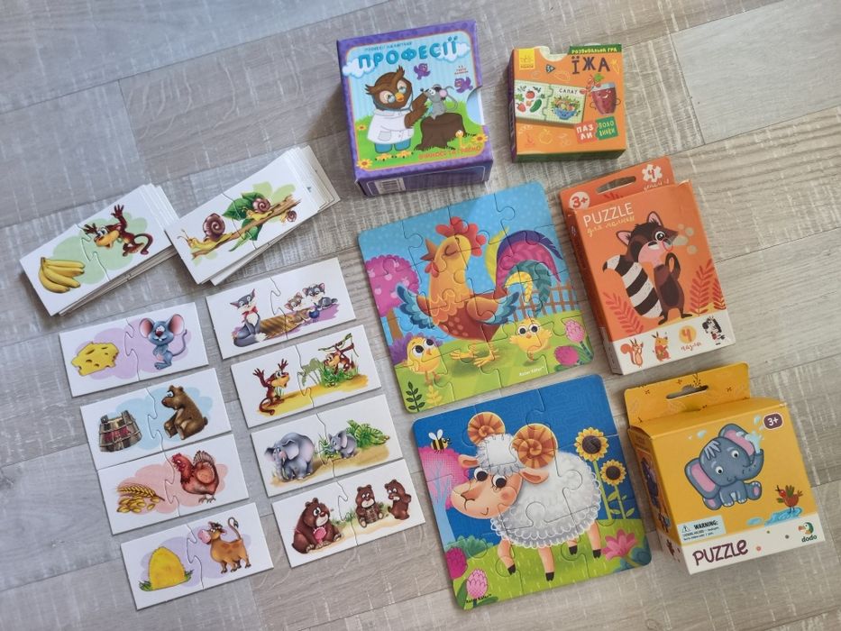 Пазли Dodo м'які для найменших малюків