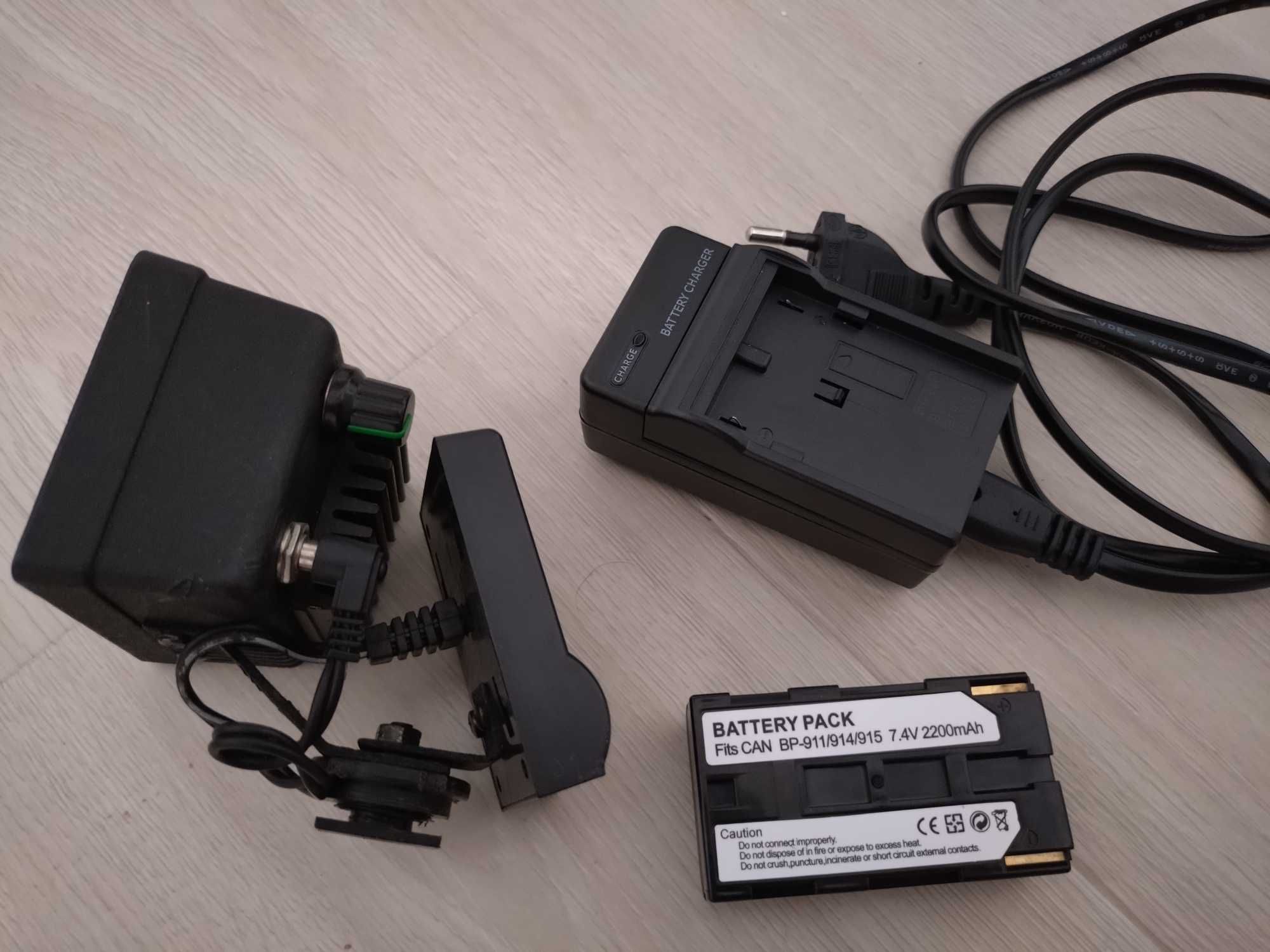 Lampa LED lekka z regulacją do kamery lustrzanki stopka ISO BP-911 915