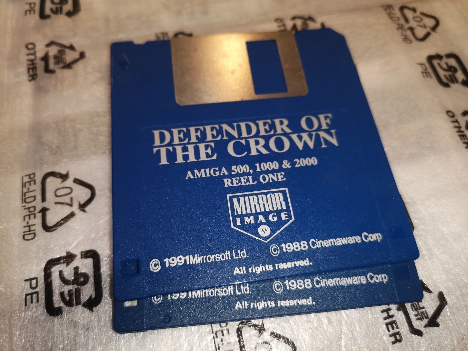 Defender of the Crown AMIGA gra BOX (kawał historii gier komp.)