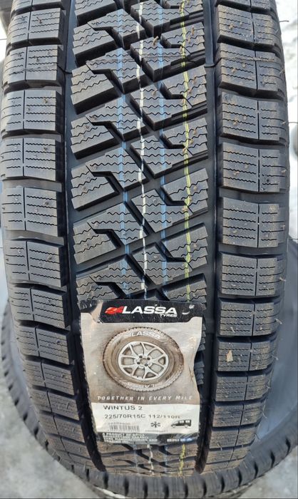 Зима шина Lassa Wintus 2 225/70 R15C 112R, усі розміри !!!