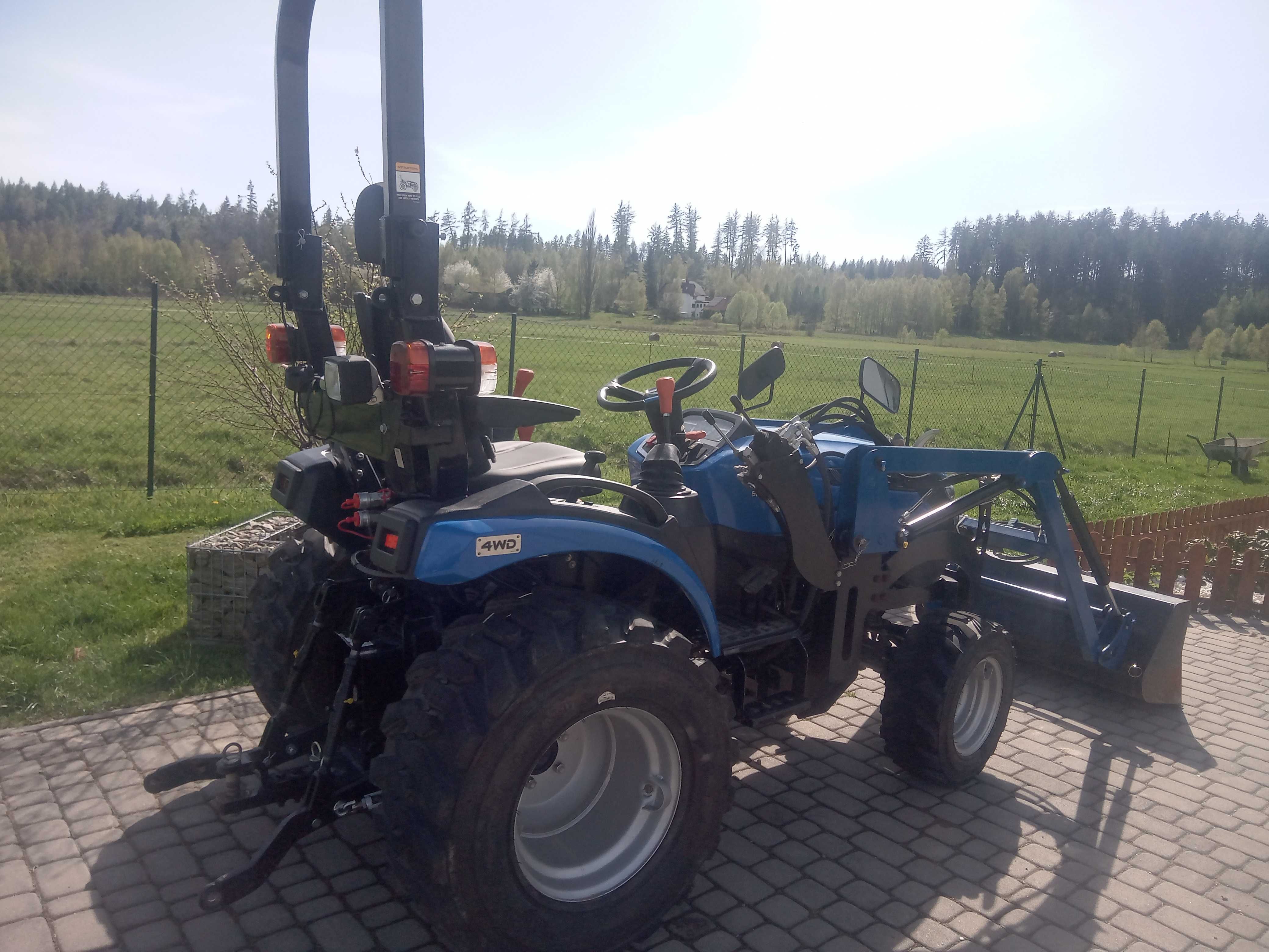 Solis 26 Shuttle XL rewers 9+9 4WD Yanmar ciągnik rolniczy sadowniczy