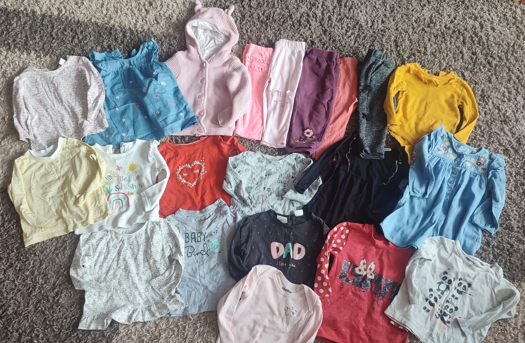 Paczka ubrań 74/80 h&m ,Zara i inne