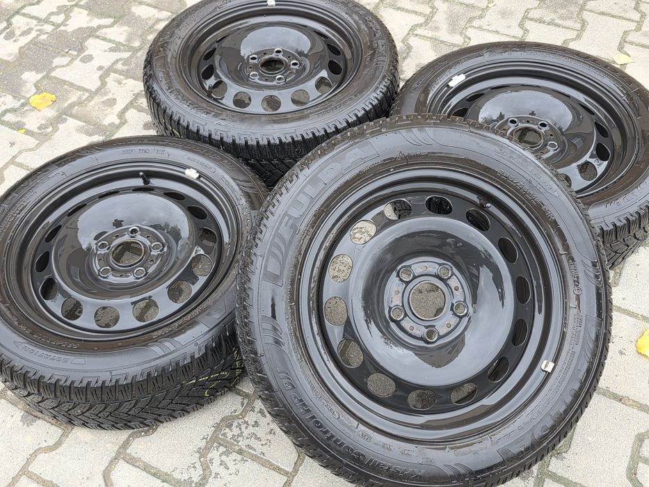 Koła zimowe 5x112 Volkswagen Seat Skoda 205/55R16 Fulda 2021r