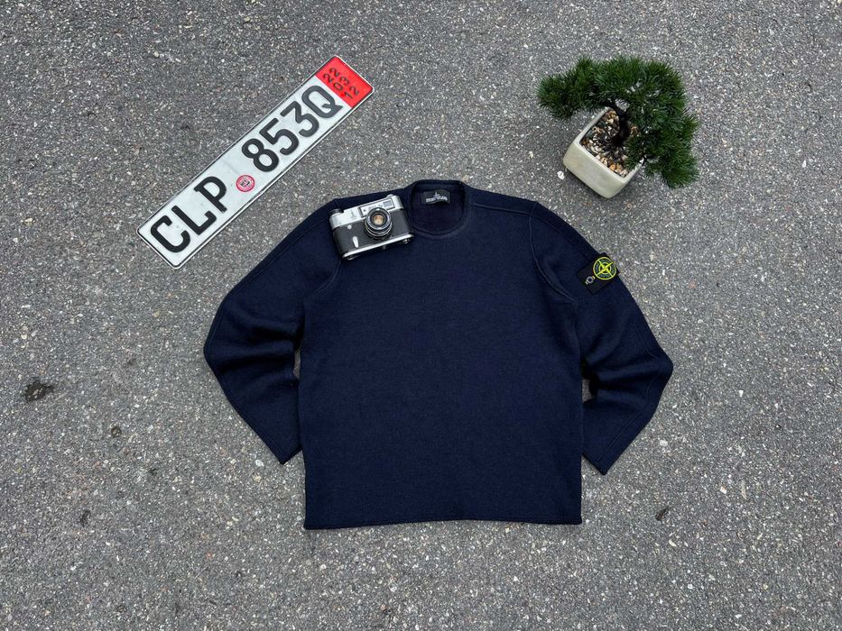 [S-M Size] Stone Island Wool Sweatshirt Archive вінтажний