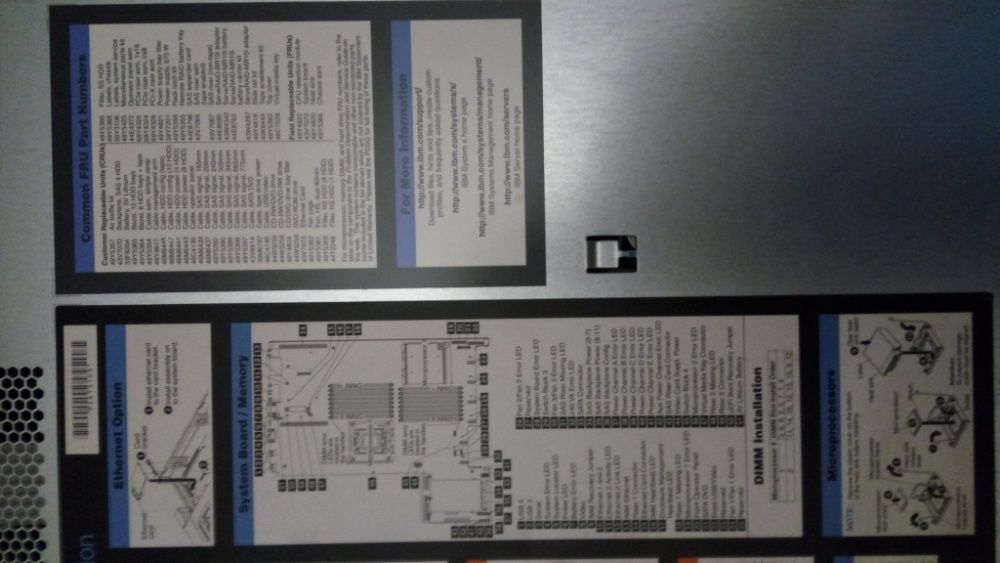 Сервера IBM x3650 M2, 2xXeon E5640, 128Gb DDR3, диски 8x300Gb SAS