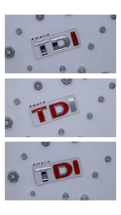 Simbolo/Logo TDI para Mala (7 Cores)|NOVOS