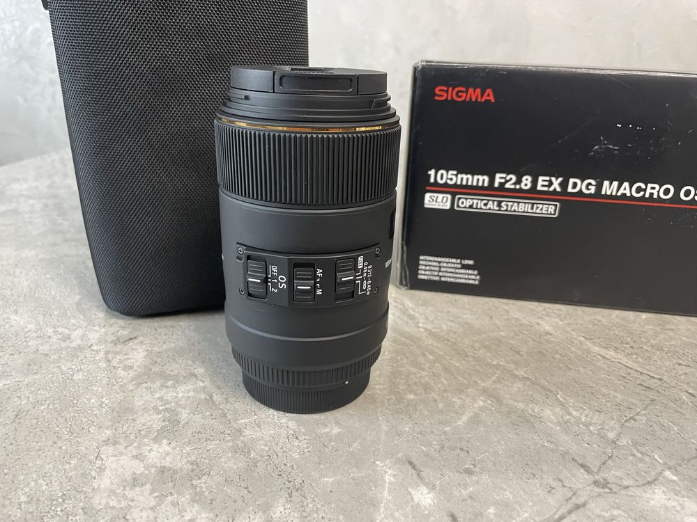 Sigma Objectif 105 mm F2, 8 DG OS HSM