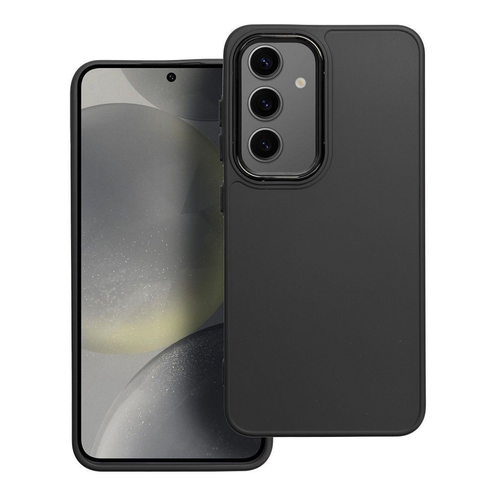 Futerał FRAME do SAMSUNG S24 czarny + szkło hartowane