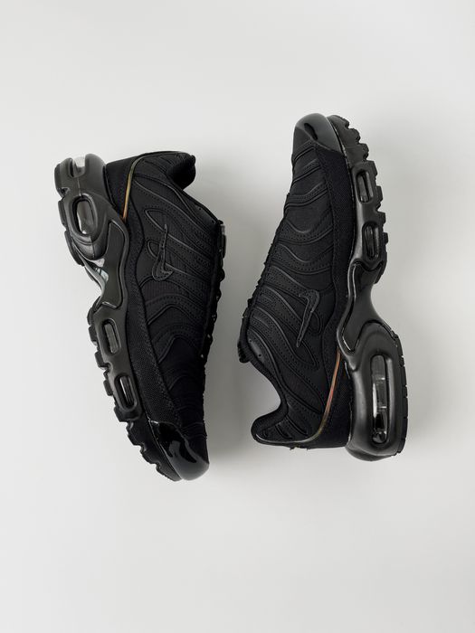 Кроссовки мужские Nike Air Max Plus TN Black кросівки найк аир макс тн