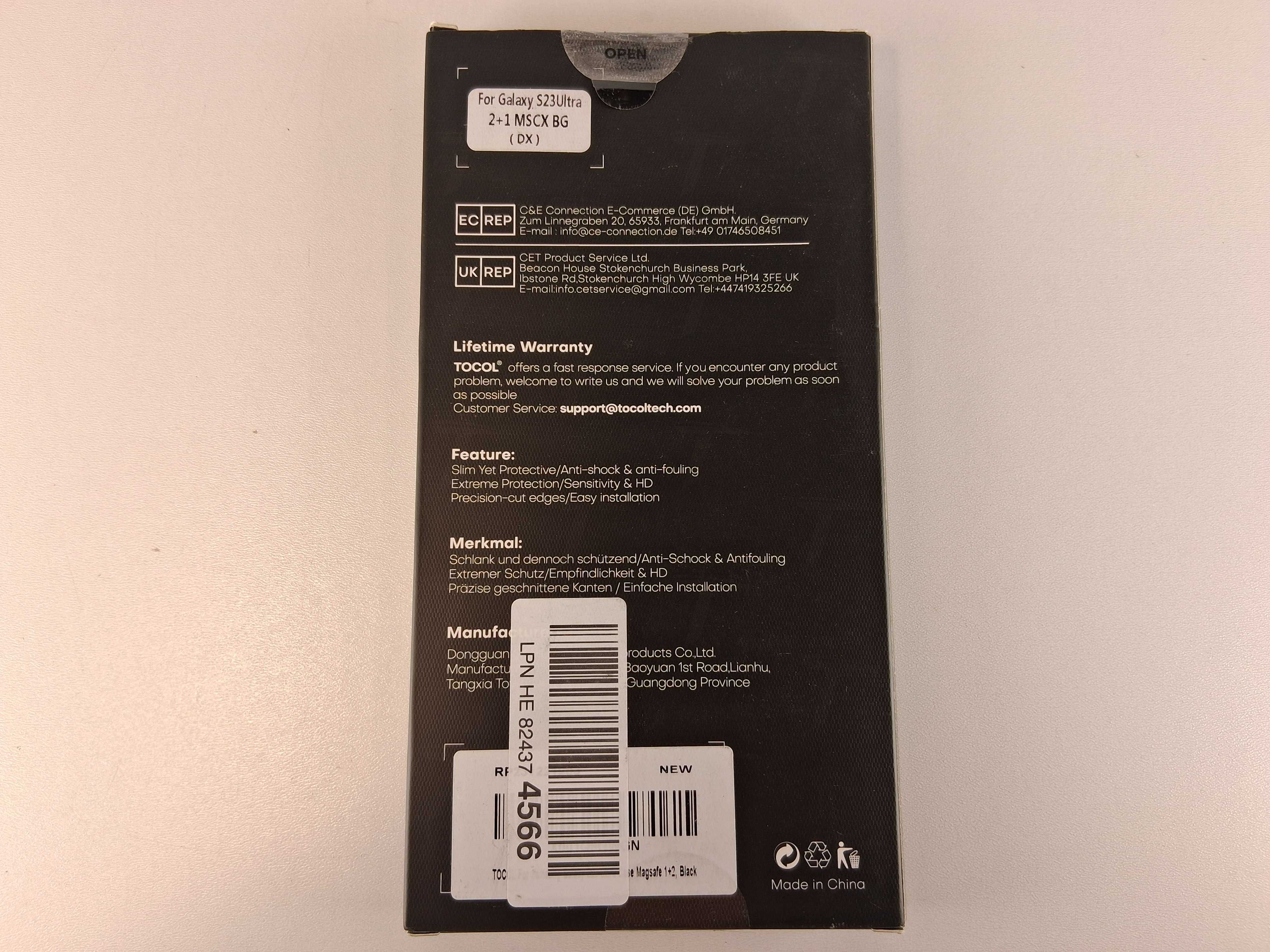 Y102 Etui Tocol MagSafe Samsung Galaxy S23 Ultra Szkło Hartowane
