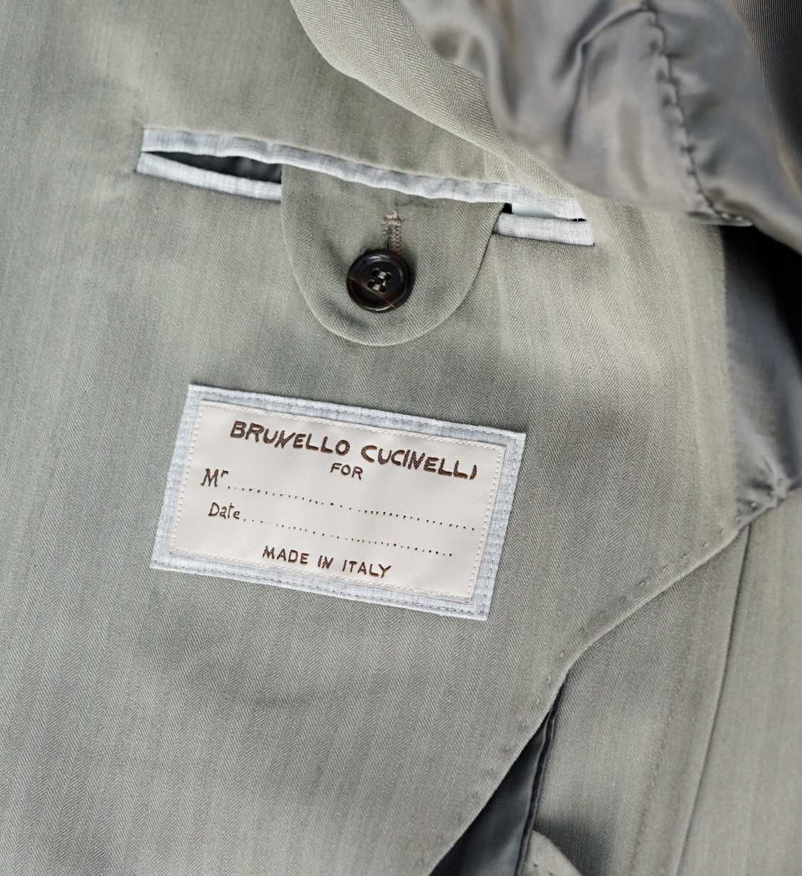 BRUNELLO CUCINELLI - Włoska Marynarka - Silk & Cotton & Linen (50)