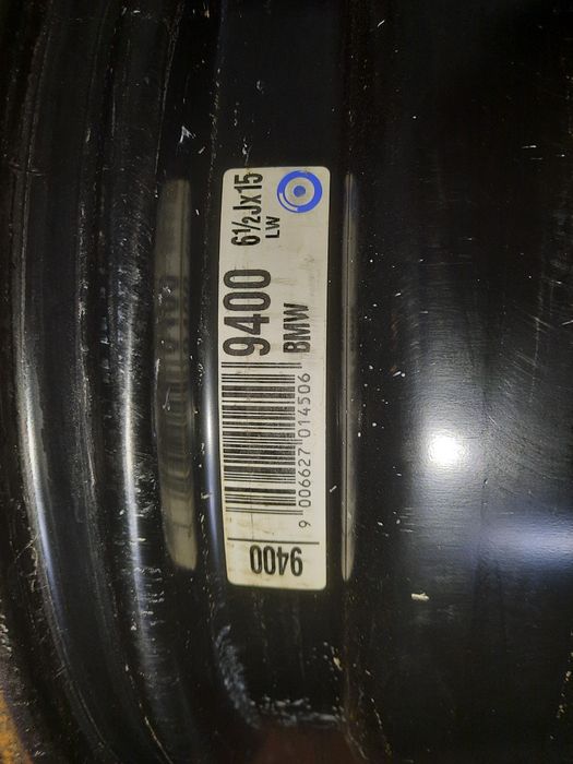Диски bmw 5/120/r15 et 42 dia 72.6 2150333 kfz lw 9400